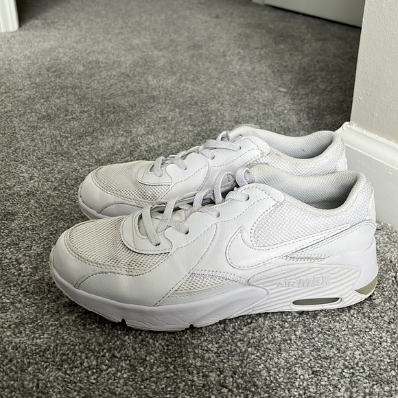 Nike Shoes - White Nike Air Max women’s 4.5/size 3Y